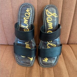 Sam Edelman Gala 2 Slide Sandal in Black, Size 8